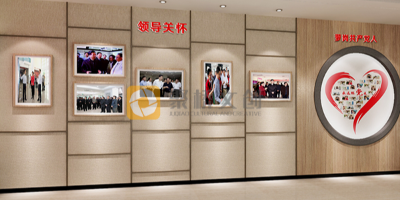 紅色文化展廳設(shè)計效果圖，常見功能區(qū)域劃分