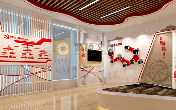 廣東紅色黨建展廳設計說明，傳承優(yōu)秀紅色基因