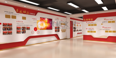 廣州紅色主題展館設(shè)計(jì)效果圖，讓紅色文化在新時代煥發(fā)新光彩