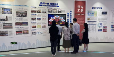 醫(yī)院紅色黨建主題展館設(shè)計(jì)效果圖，塑造醫(yī)院黨建品牌陣地