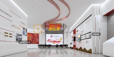 紅色展廳平面設(shè)計如何給觀眾留下視覺亮點(diǎn)？