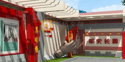 軍史長(zhǎng)廊多媒體展項(xiàng)融入，傳承弘揚(yáng)光榮軍史
