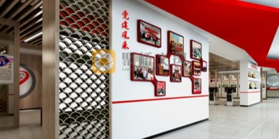 如何設(shè)計(jì)一個(gè)有特色的社區(qū)黨建展廳？